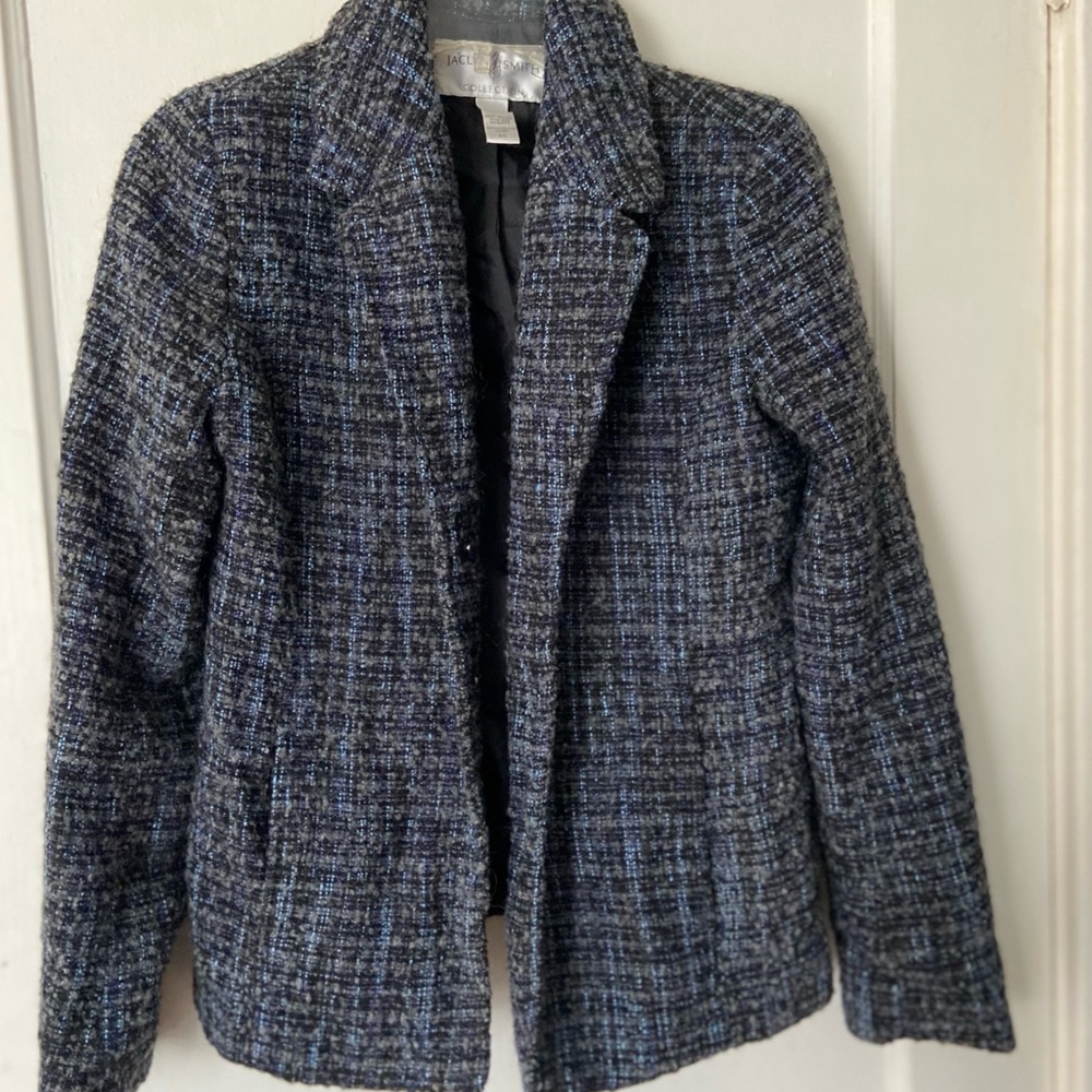 Blue tweed Blazer
